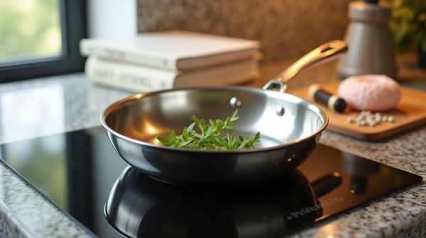 Optimiser sa cuisine avec la poêle inox Poeleo pour des préparations saines
